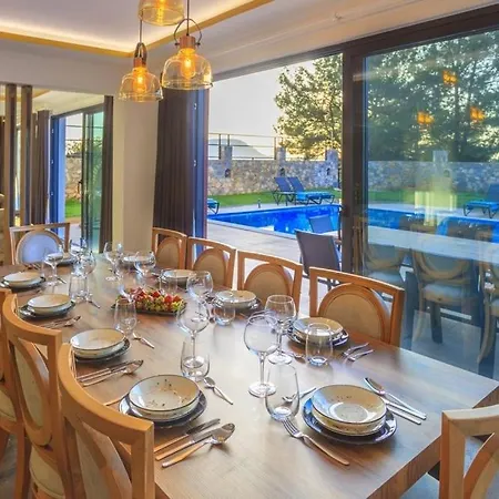 Private Luxury With Large Pool, Jacuzzi And Barbecue In Oeluedeniz Vila Fethiye