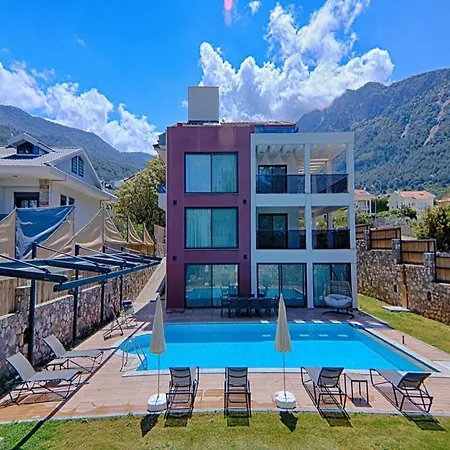 Private Luxury With Large Pool, Jacuzzi&barbecue In ölüdeniz * Fethiye