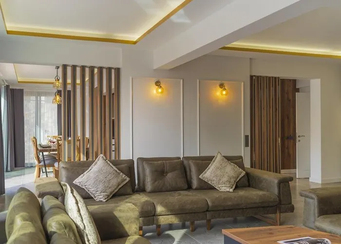 Villa Private Luxury With Large Pool, Jacuzzi And Barbecue In Oeluedeniz *