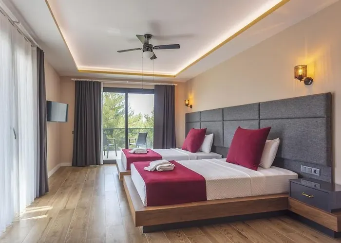 Private Luxury With Large Pool, Jacuzzi And Barbecue In Oeluedeniz Villa Fethiye